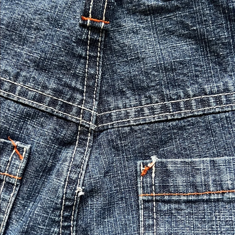 Paco Jean Company Letter Patch Faded jeans Grunge Punk Street 90’s Y2K Kids 6